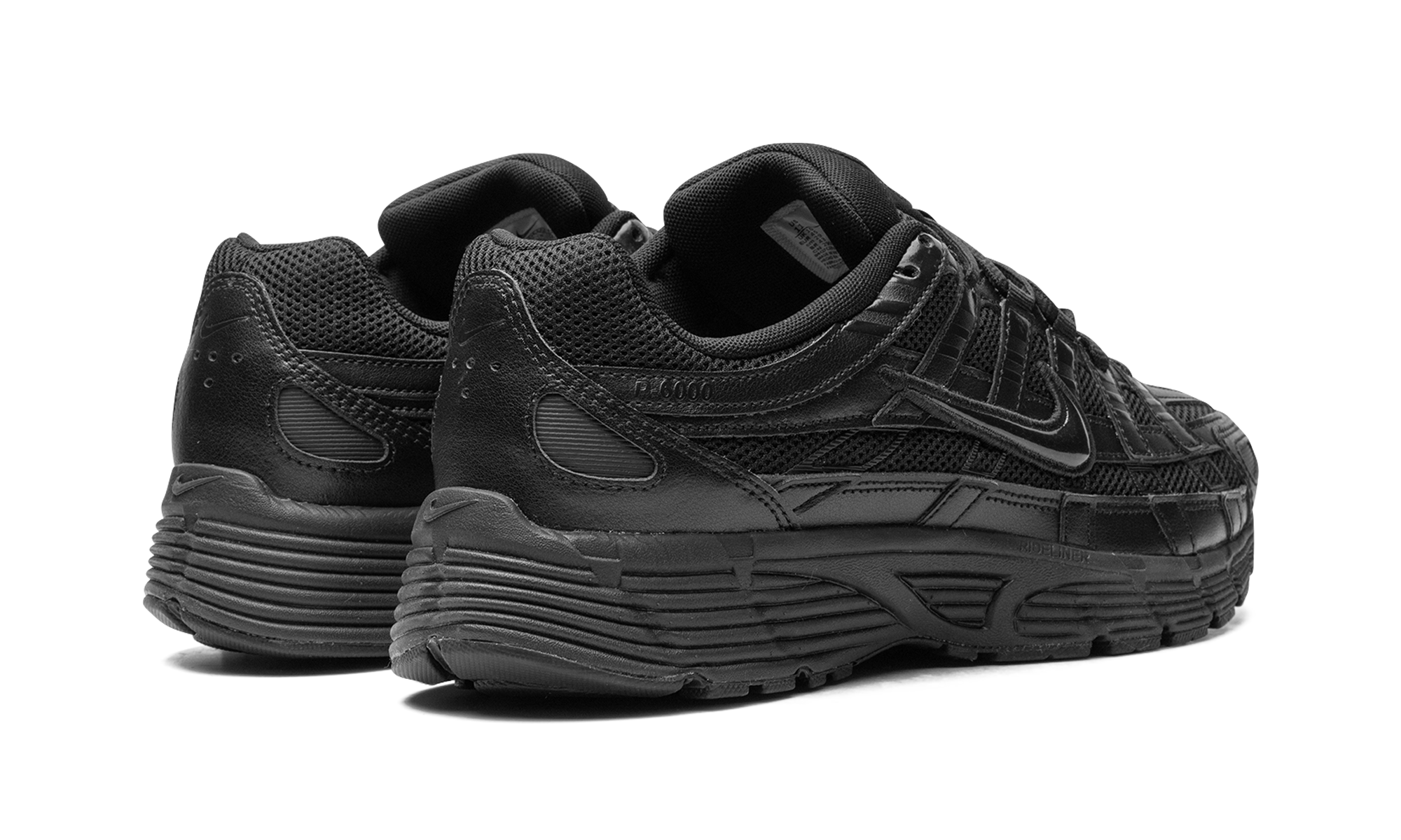nike p 6000 black+CD6404-002+diagnol right behind view