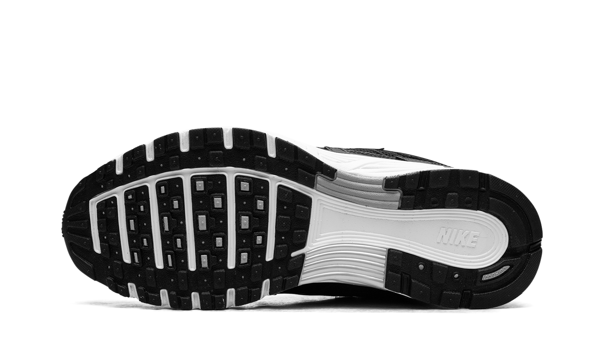 nike p 6000 black white metallic silver+CD6404-026+bottom view