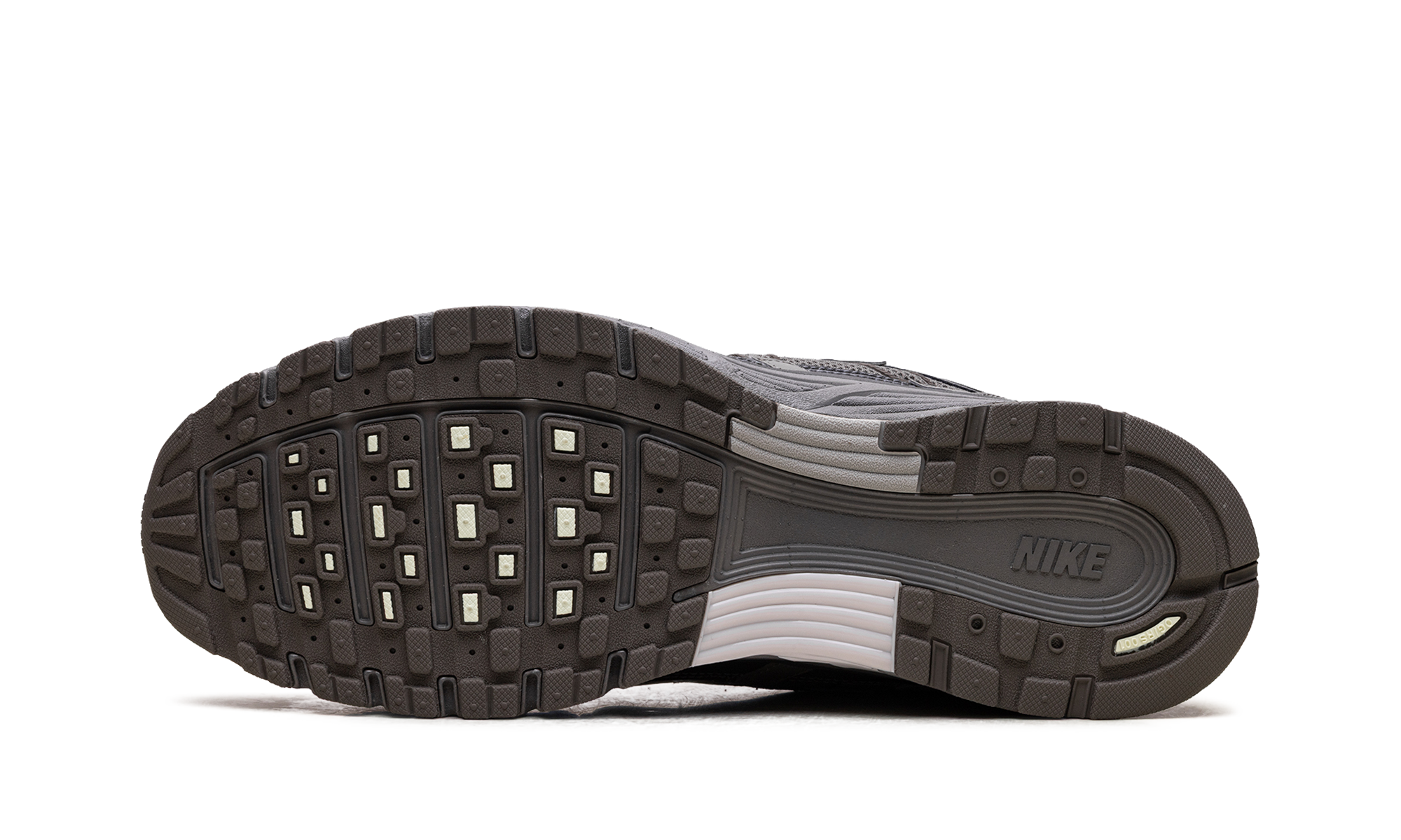 nike p 6000 cave stone medium ash flat pewter metallic silver+CD6404-202+bottom view