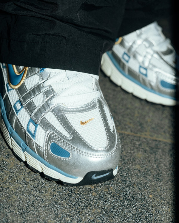 Nike P-6000 Metallic Silver Aegean Storm, Lifestyle View 1, SKU HJ7246-100