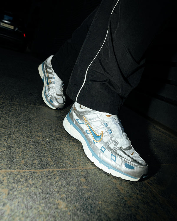 Nike P-6000 Metallic Silver Aegean Storm, Lifestyle View 2, SKU HJ7246-100