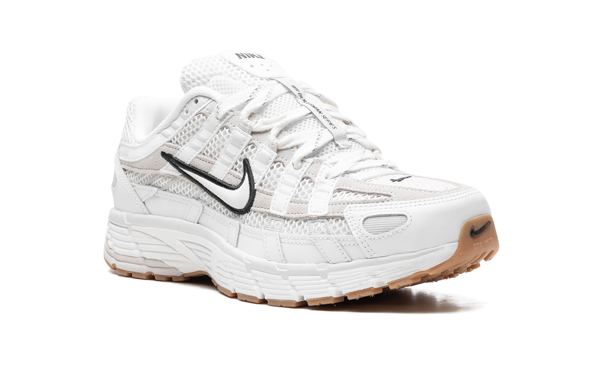 nike p 6000 premium summit white+HF4898-121+diagnol right view