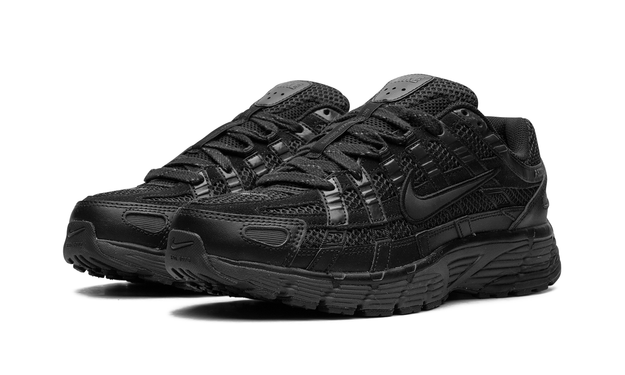 nike p 6000 premium triple black+FQ8732-010+diagnol left view