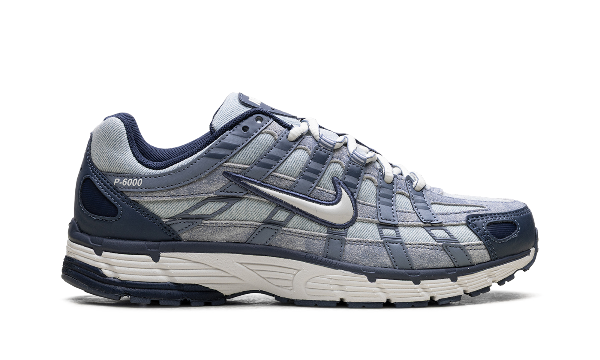 nike p 6000 se worn blue denim+IH3646-499+right view
