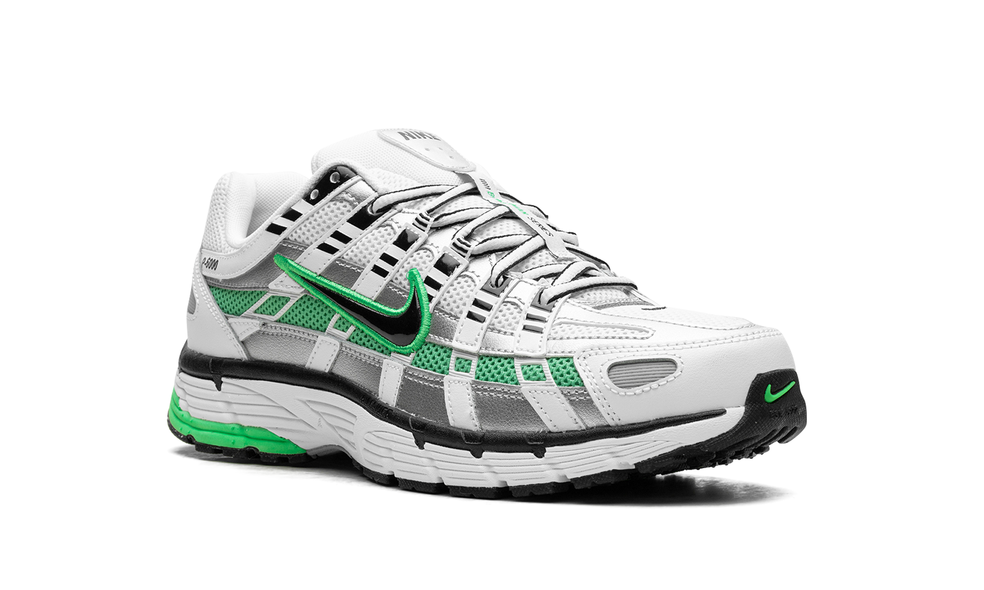 nike p 6000 spring green+CD6404-104+diagnol right view