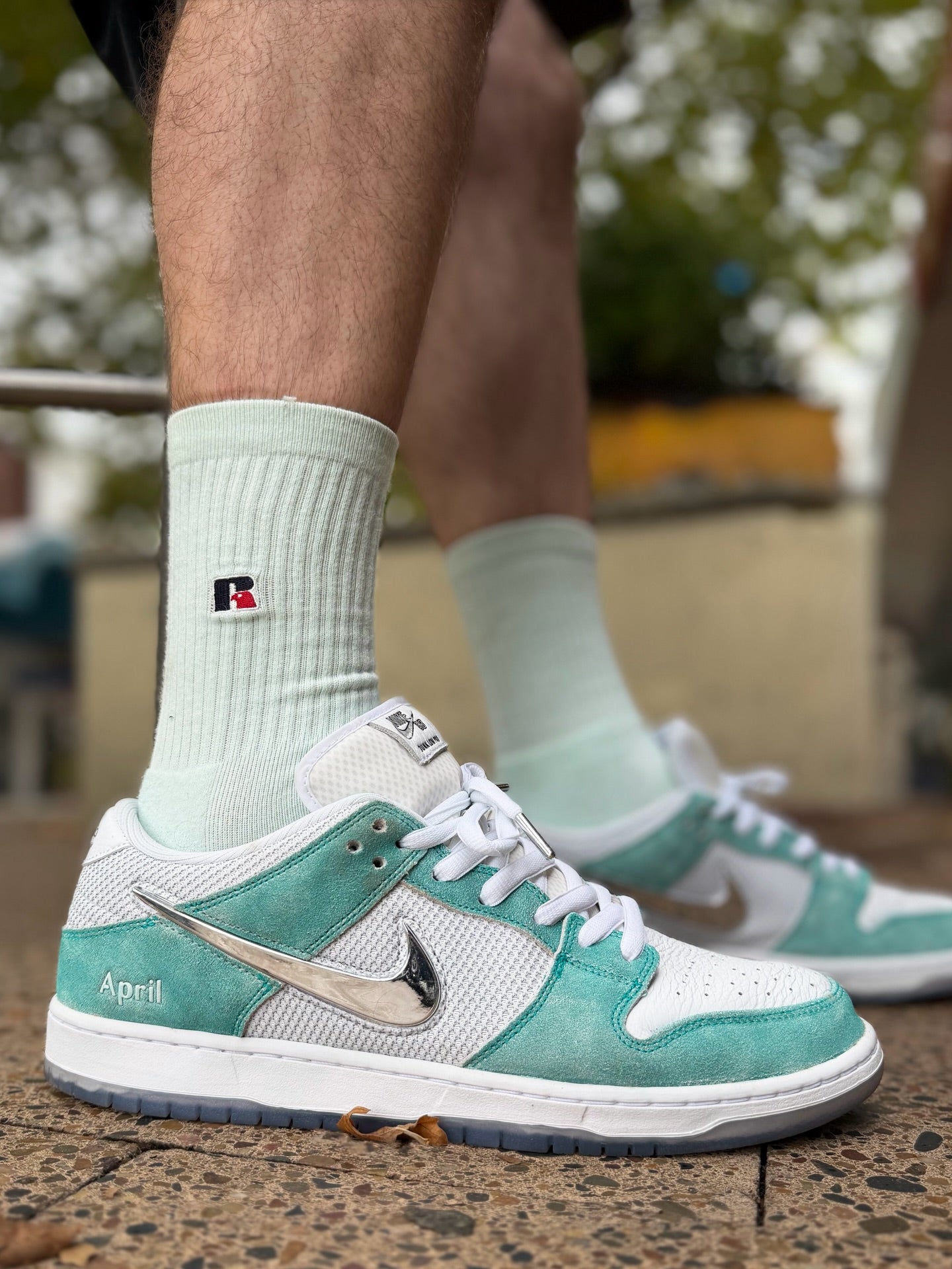 Nike SB Dunk Low April Skateboards, Lifestyle View 5, SKU FD2562-400