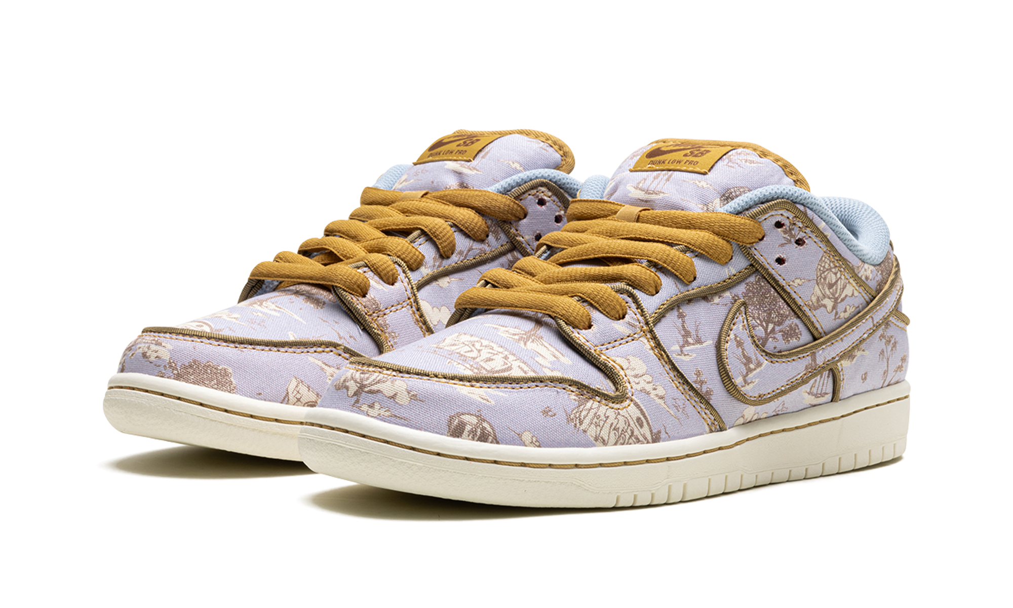 nike sb dunk low premium city of style+FN5880-001+diagnol left view