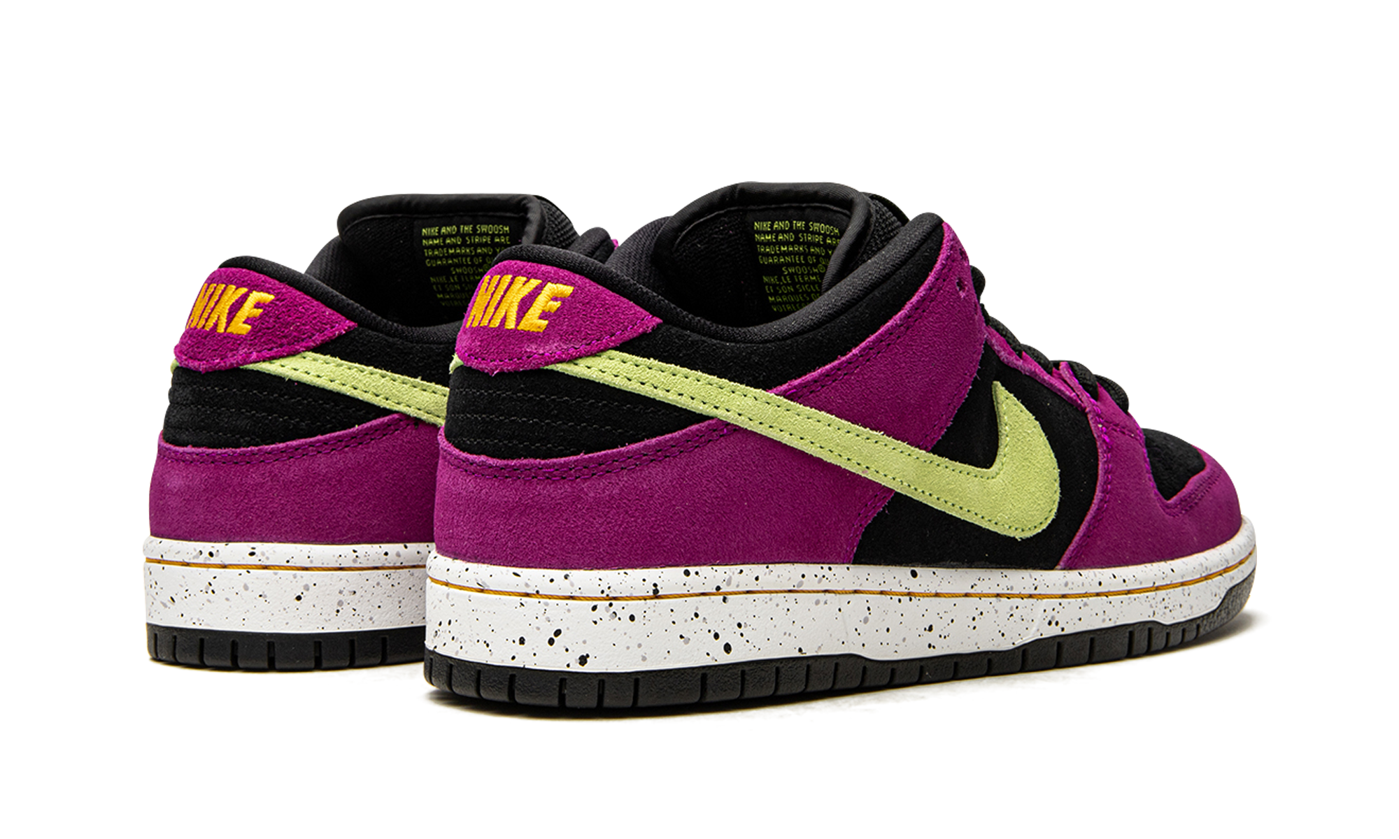 nike sb dunk low pro acg terra red plum+BQ6817-501+diagnol right behind view