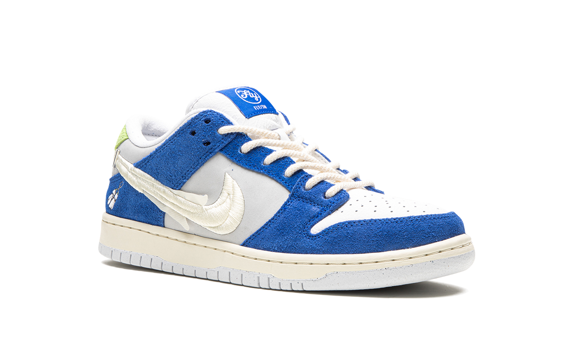 nike sb dunk low pro fly streetwear gardenia+DQ5130-400+diagnol right view