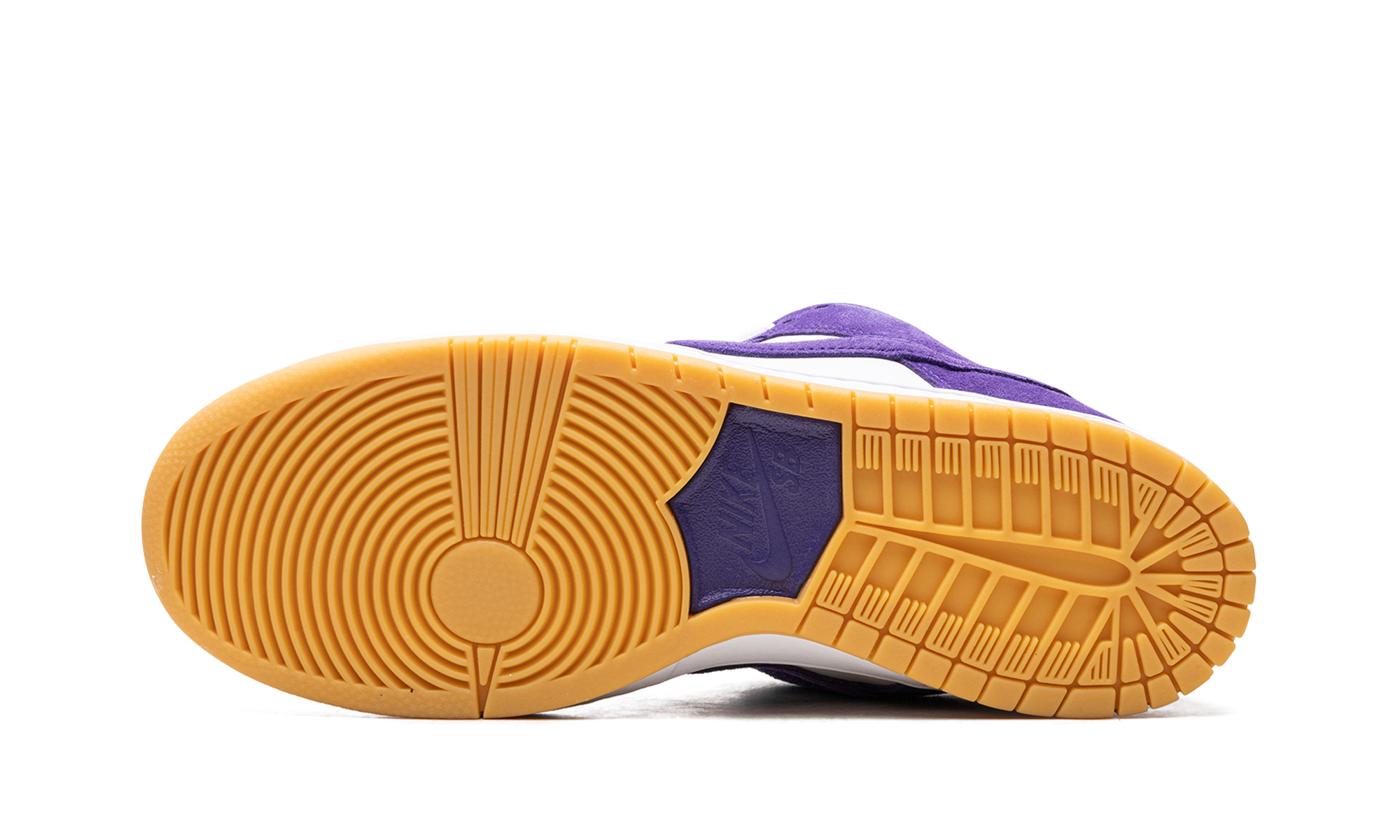 nike sb dunk low pro iso orange label court purple+DV5464-500+bottom view