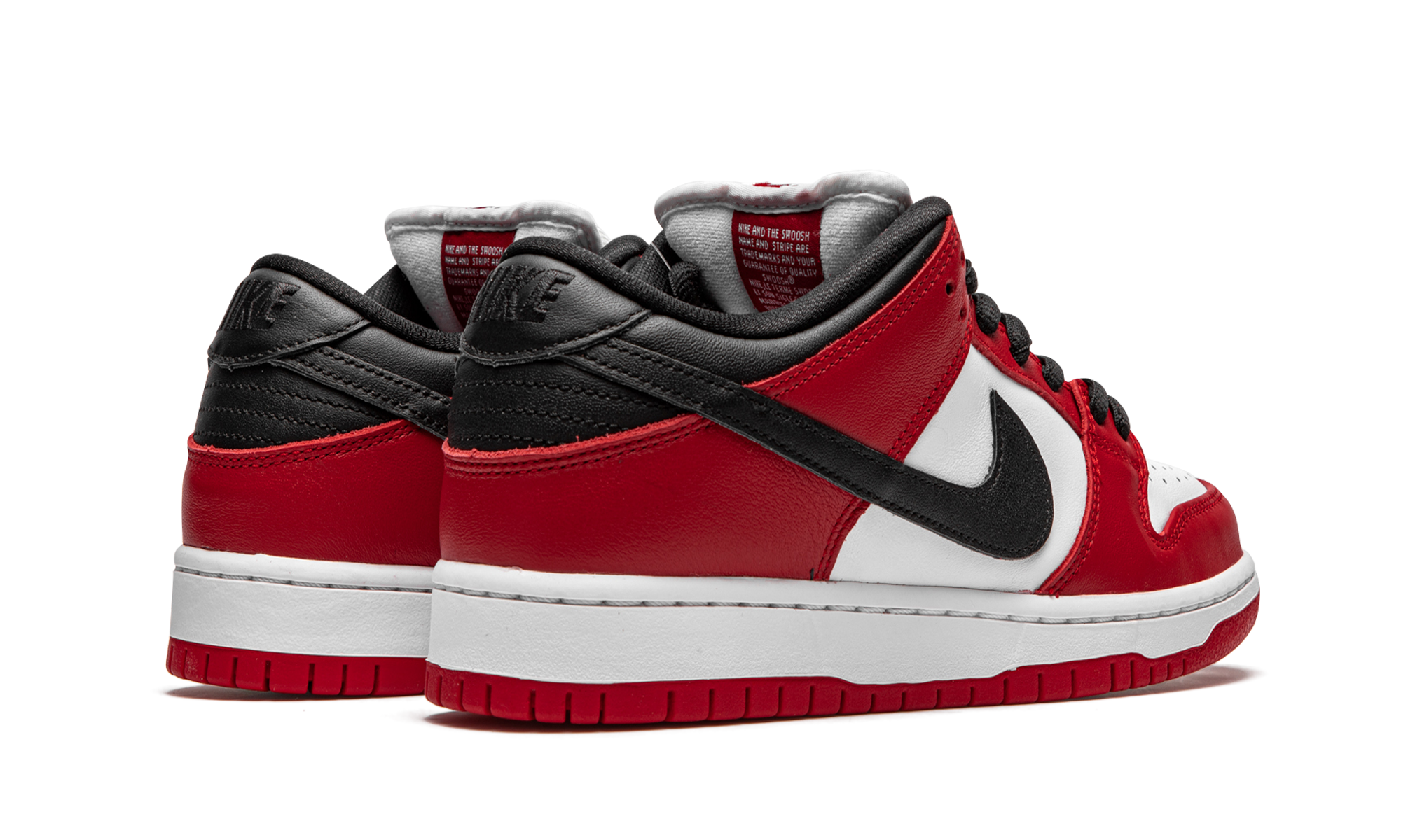 nike sb dunk low pro j pack chicago+BQ6817-600+diagnol right behind view