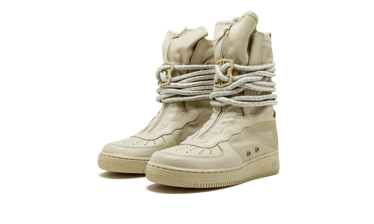 nike sf air force 1 high rattan+AA1128-200+diagnol left view