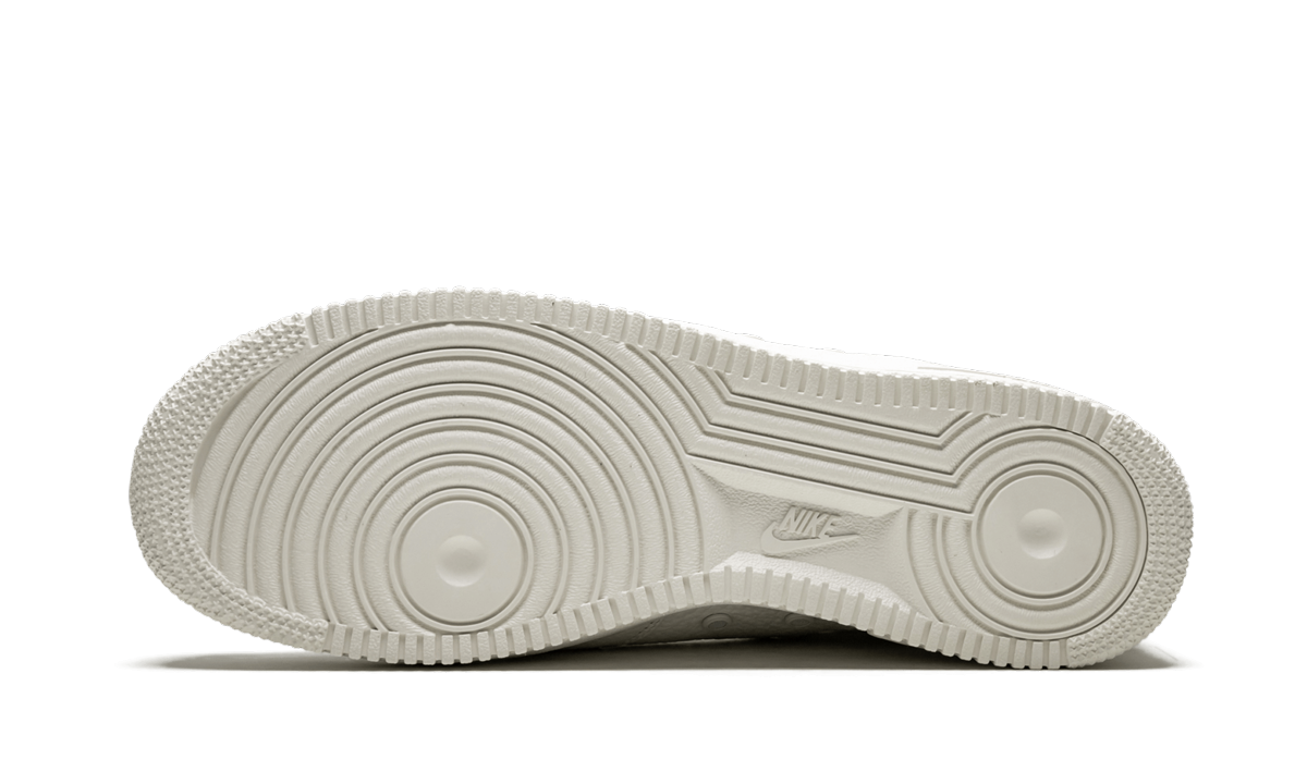 nike sf air force 1 mid triple ivory+AA6655-100+bottom view