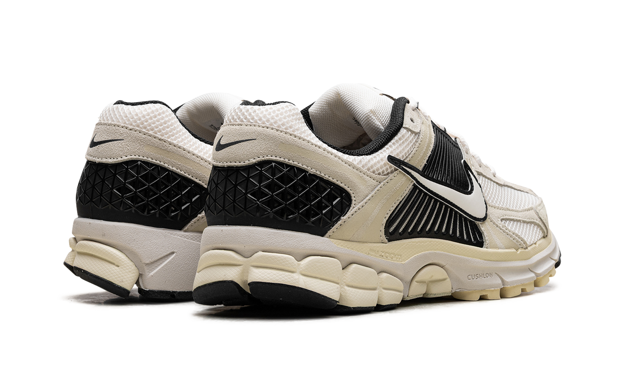 nike zoom vomero 5 alabaster black+HF1553-701+diagnol right behind view
