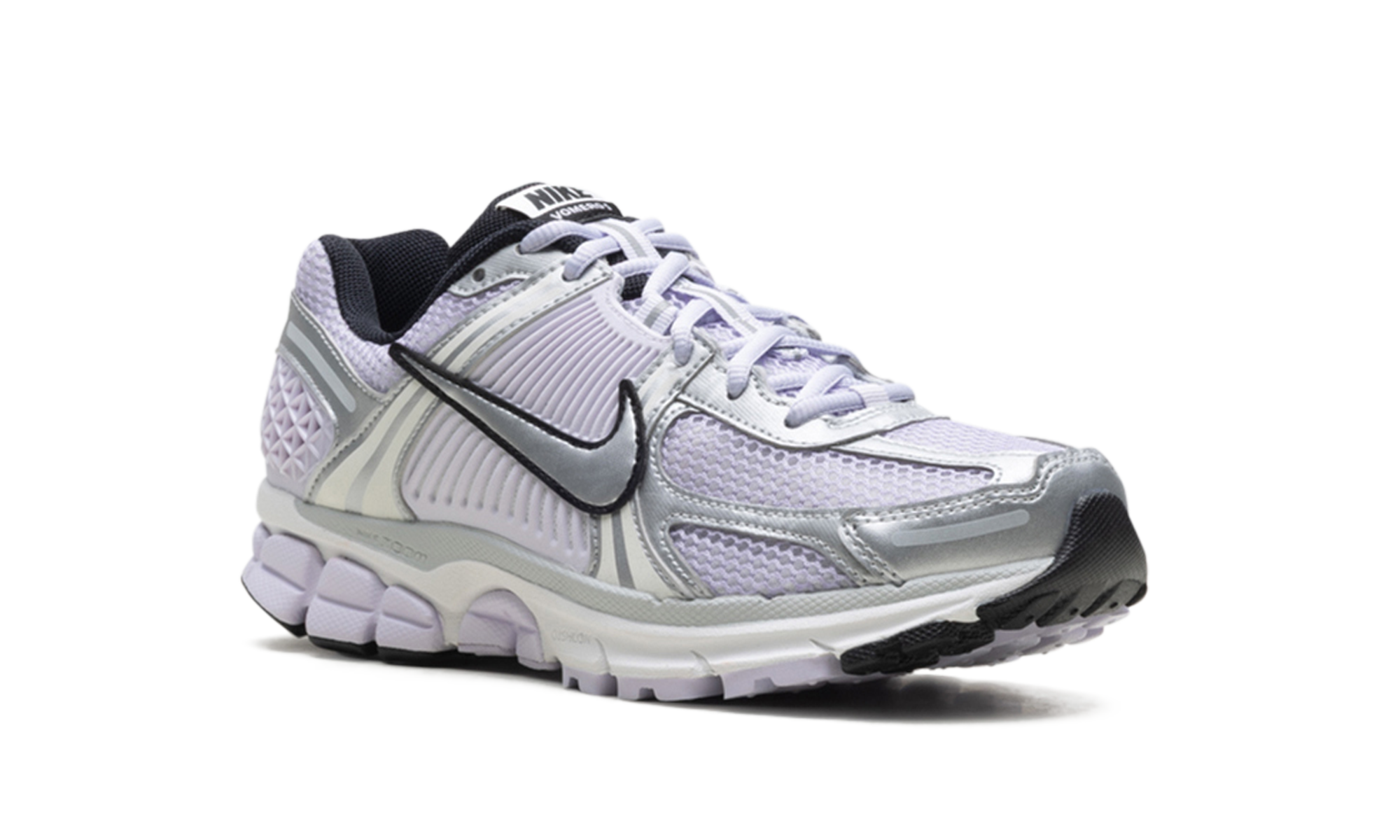 nike zoom vomero 5 barely grape photon dust summit white metallic silver women s+IB7253-500+diagnol right view