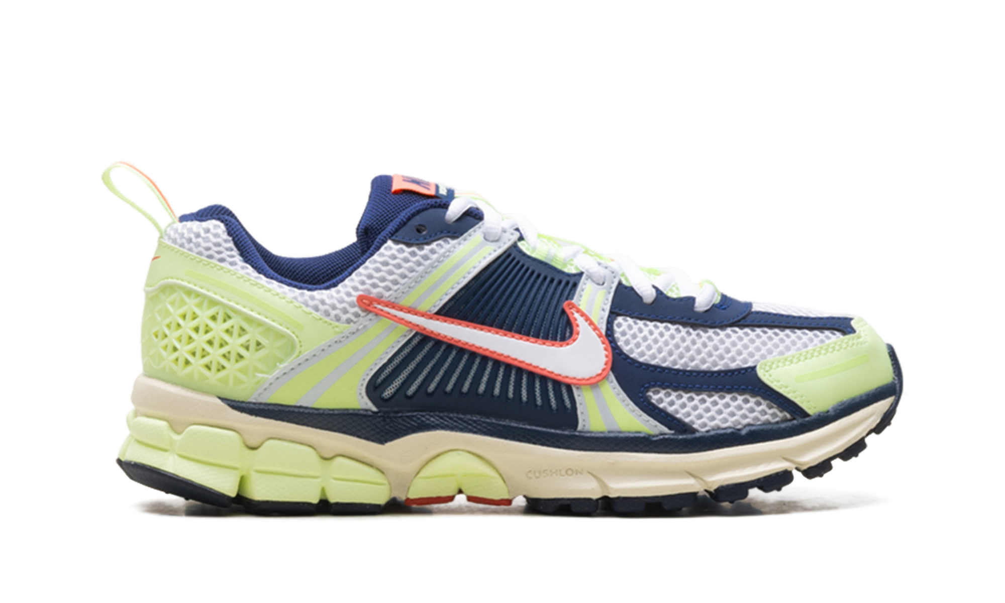 nike zoom vomero 5 barely volt midnight navy pure platinum white gs+IB4406-701+right view