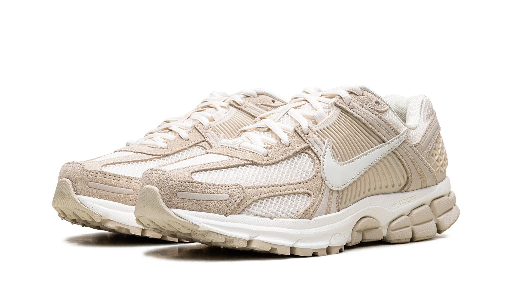 nike zoom vomero 5 beach light khaki women s+HQ0458-200+diagnol left view