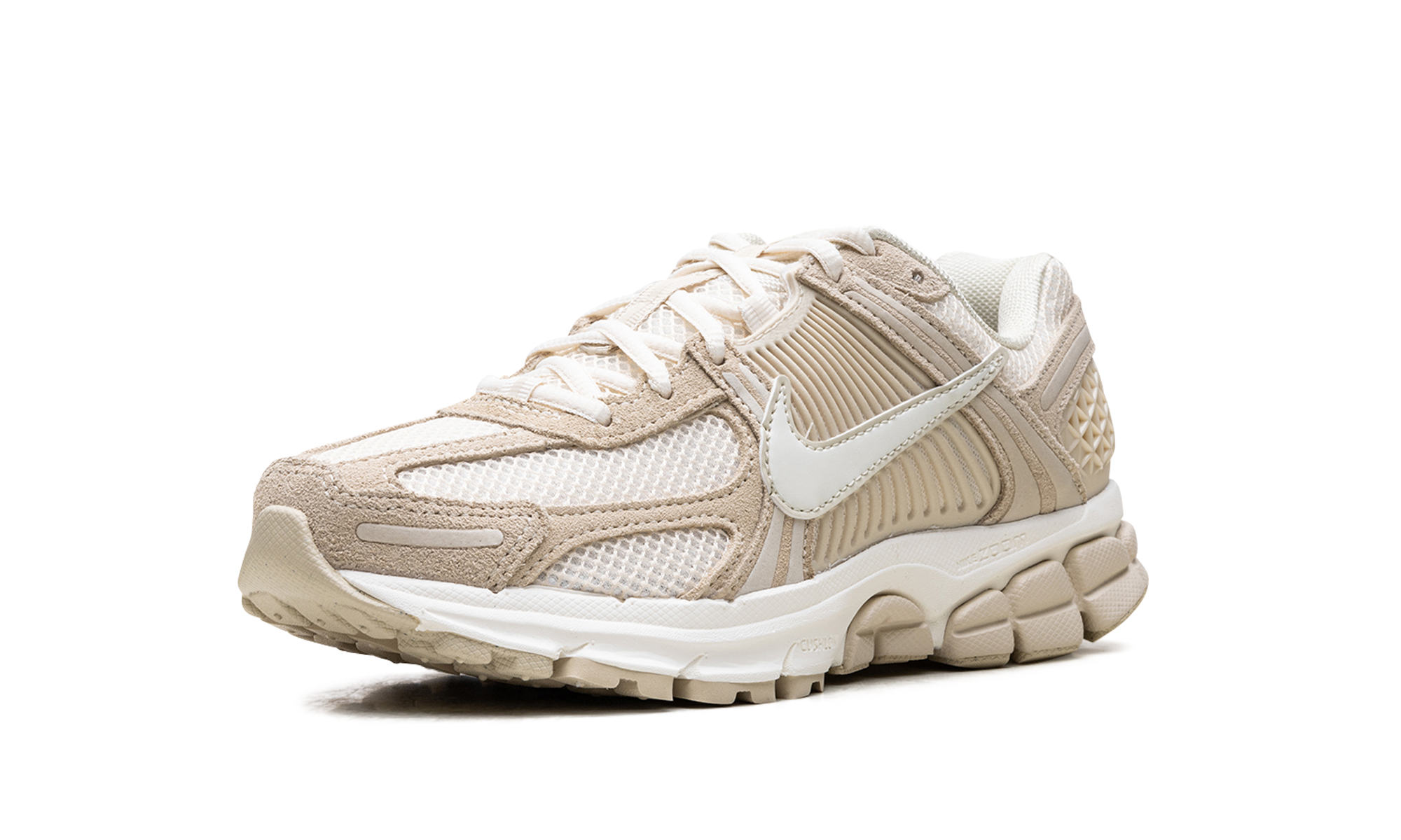 nike zoom vomero 5 beach light khaki women s+HQ0458-200+left diagnol single view