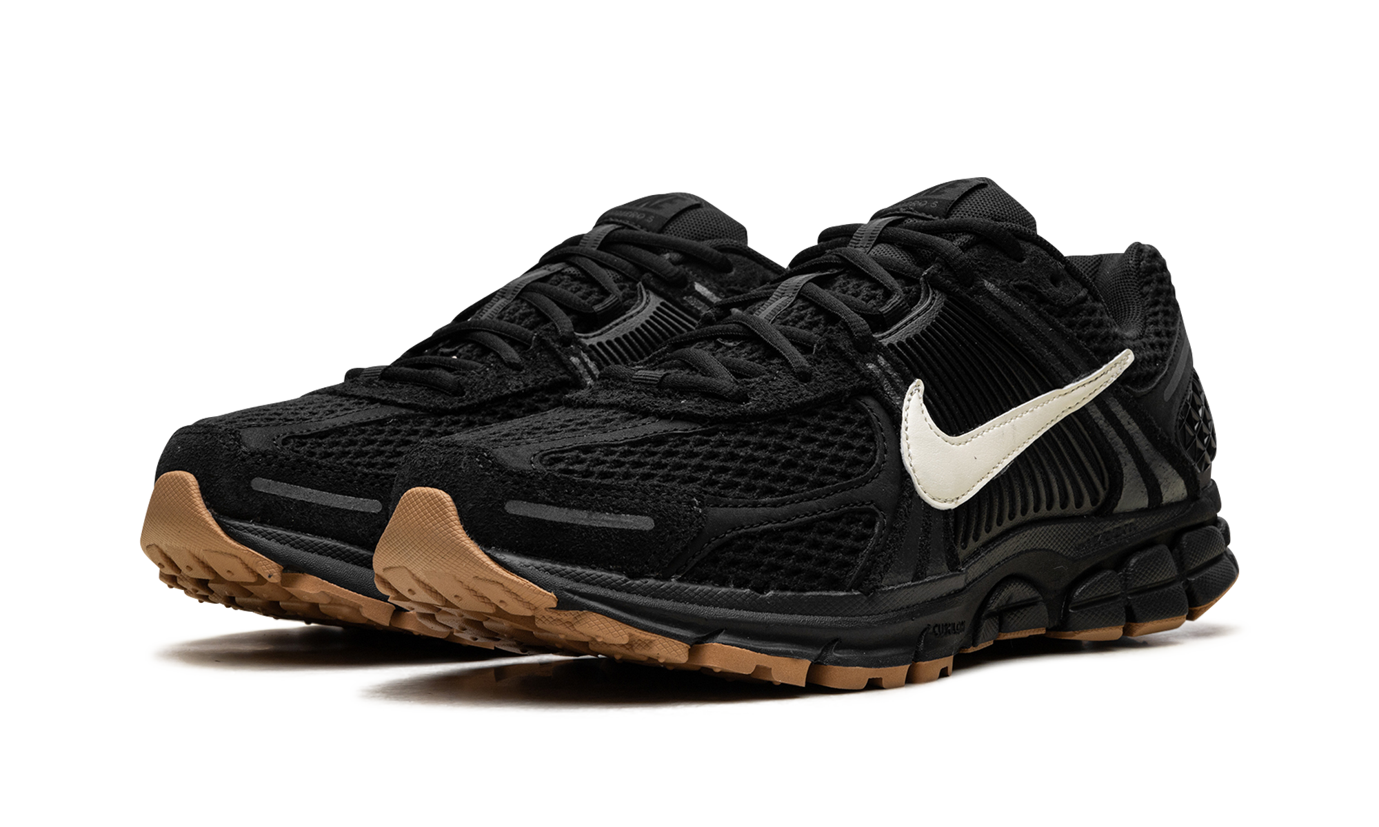 nike zoom vomero 5 black gum+IB4005-010+diagnol left view