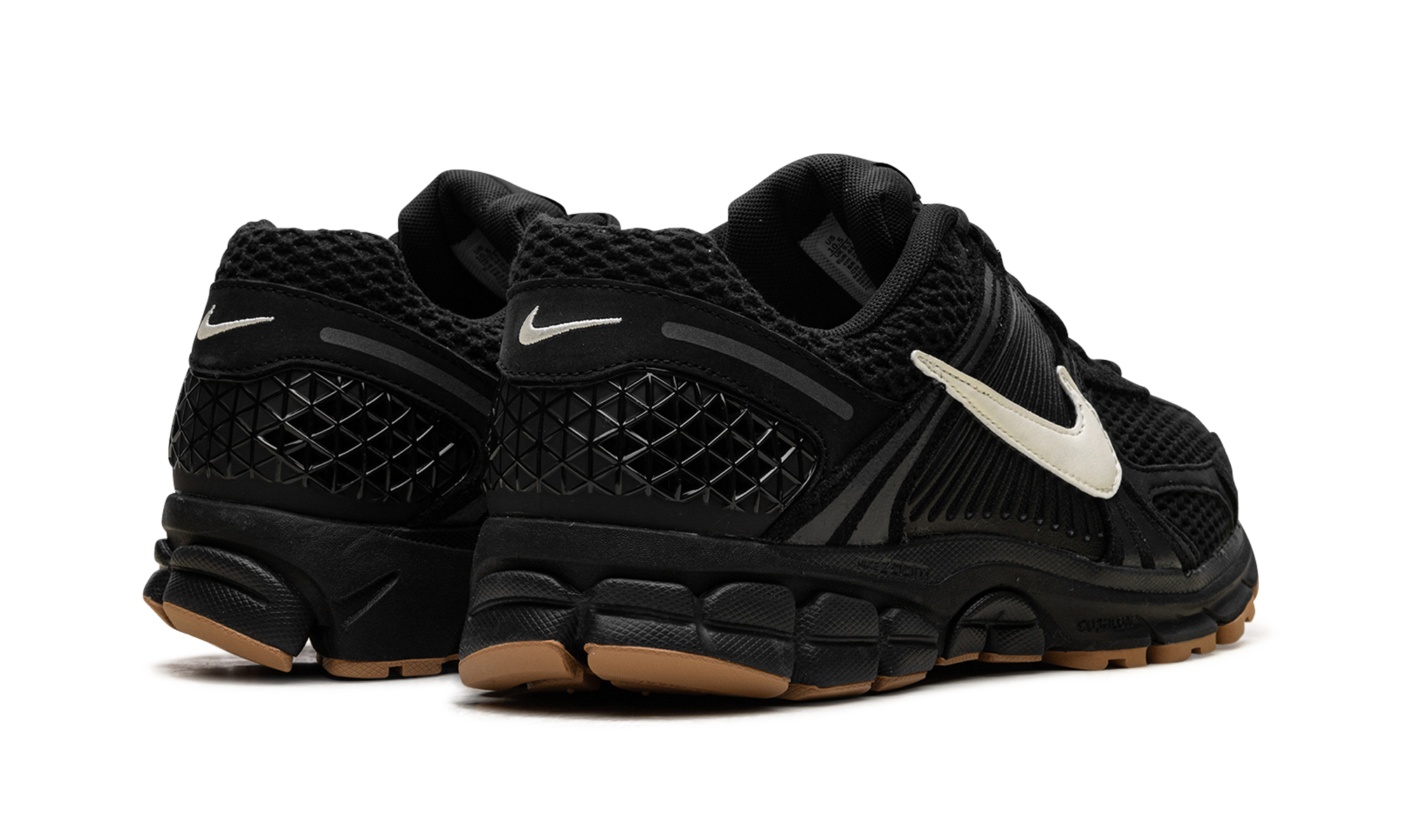 nike zoom vomero 5 black gum+IB4005-010+diagnol right behind view