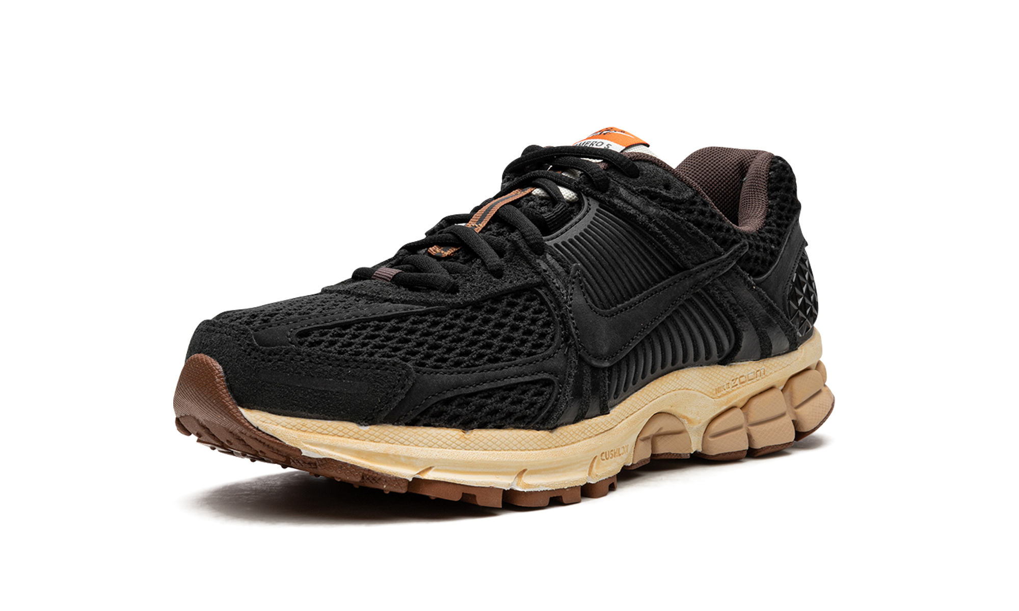 nike zoom vomero 5 black sesame women s+FD0533-010+left diagnol single view