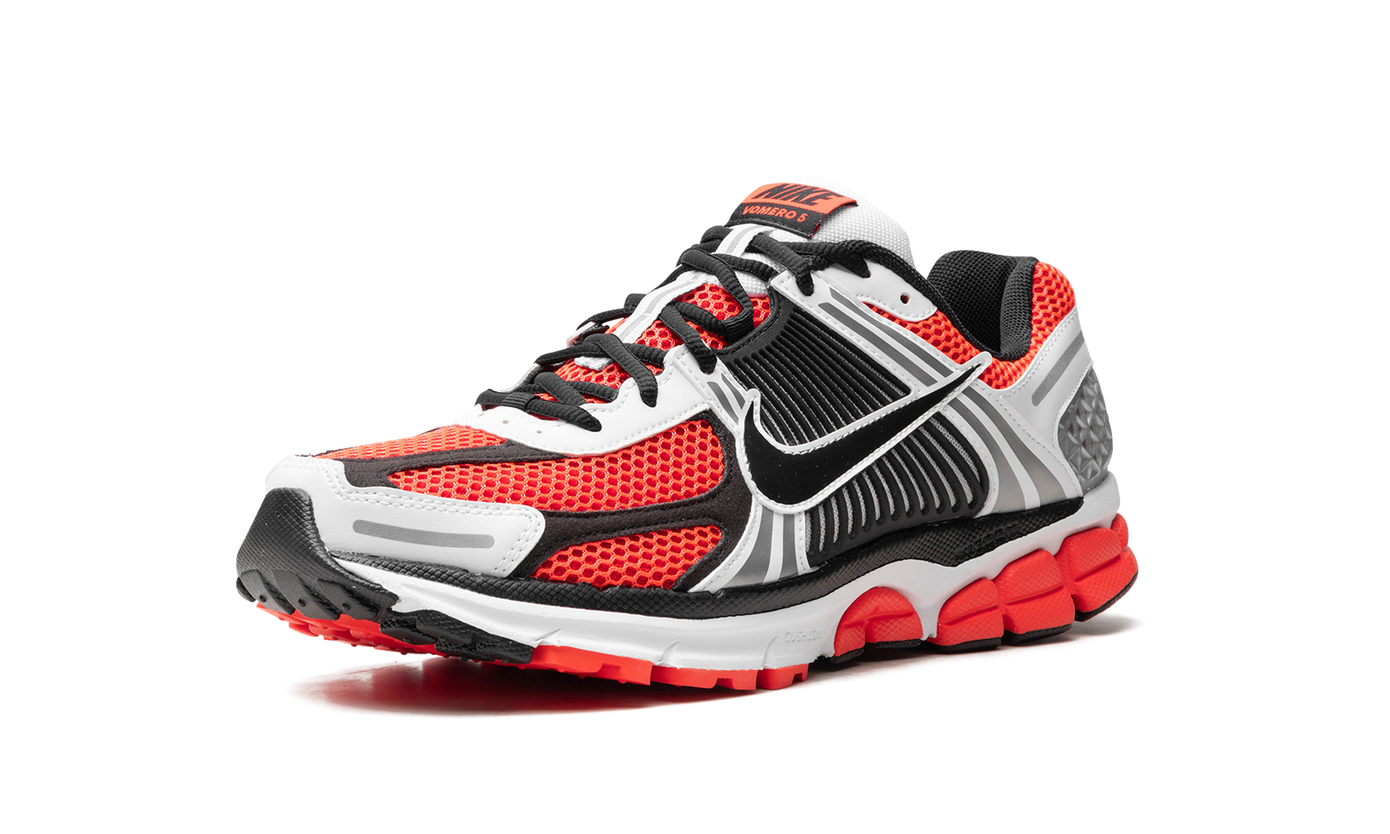 nike zoom vomero 5 bright crimson+CZ8667-600+left diagnol single view