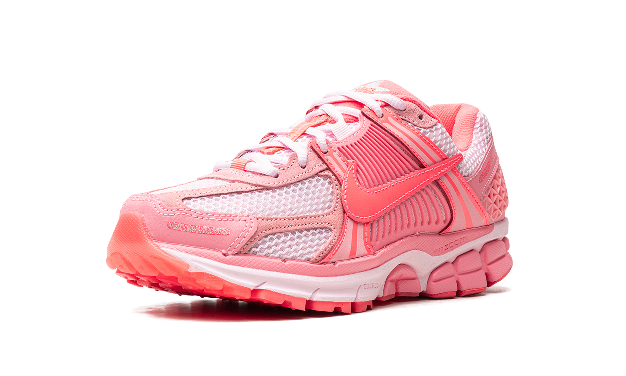 nike zoom vomero 5 coral chalk hot punch women s+FQ0257-666+left diagnol single view