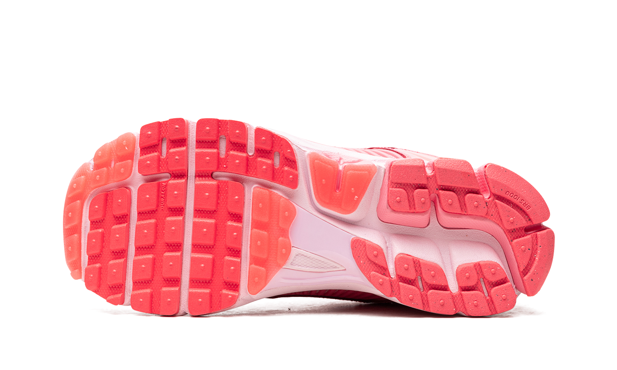 nike zoom vomero 5 coral chalk hot punch women s+FQ0257-666+bottom view