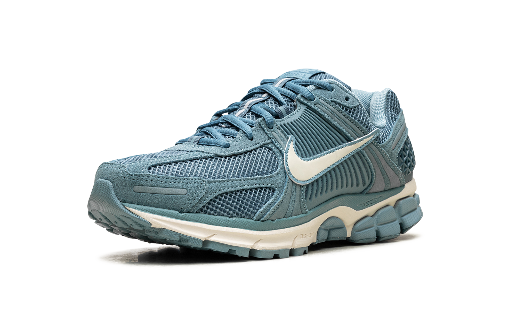nike zoom vomero 5 denim turquoise+HF1553-400+left diagnol single view