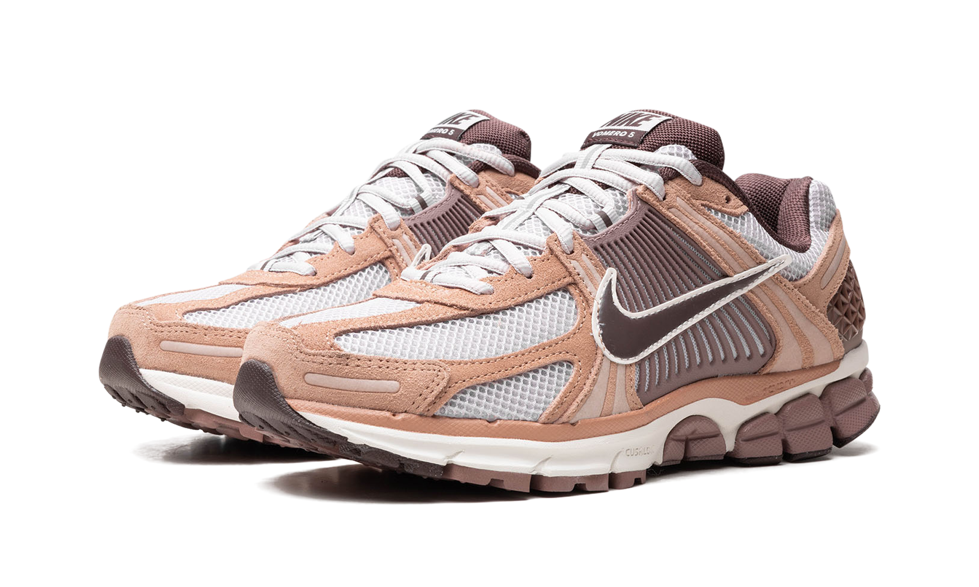 nike zoom vomero 5 dusted clay+HF1553-200+diagnol left view