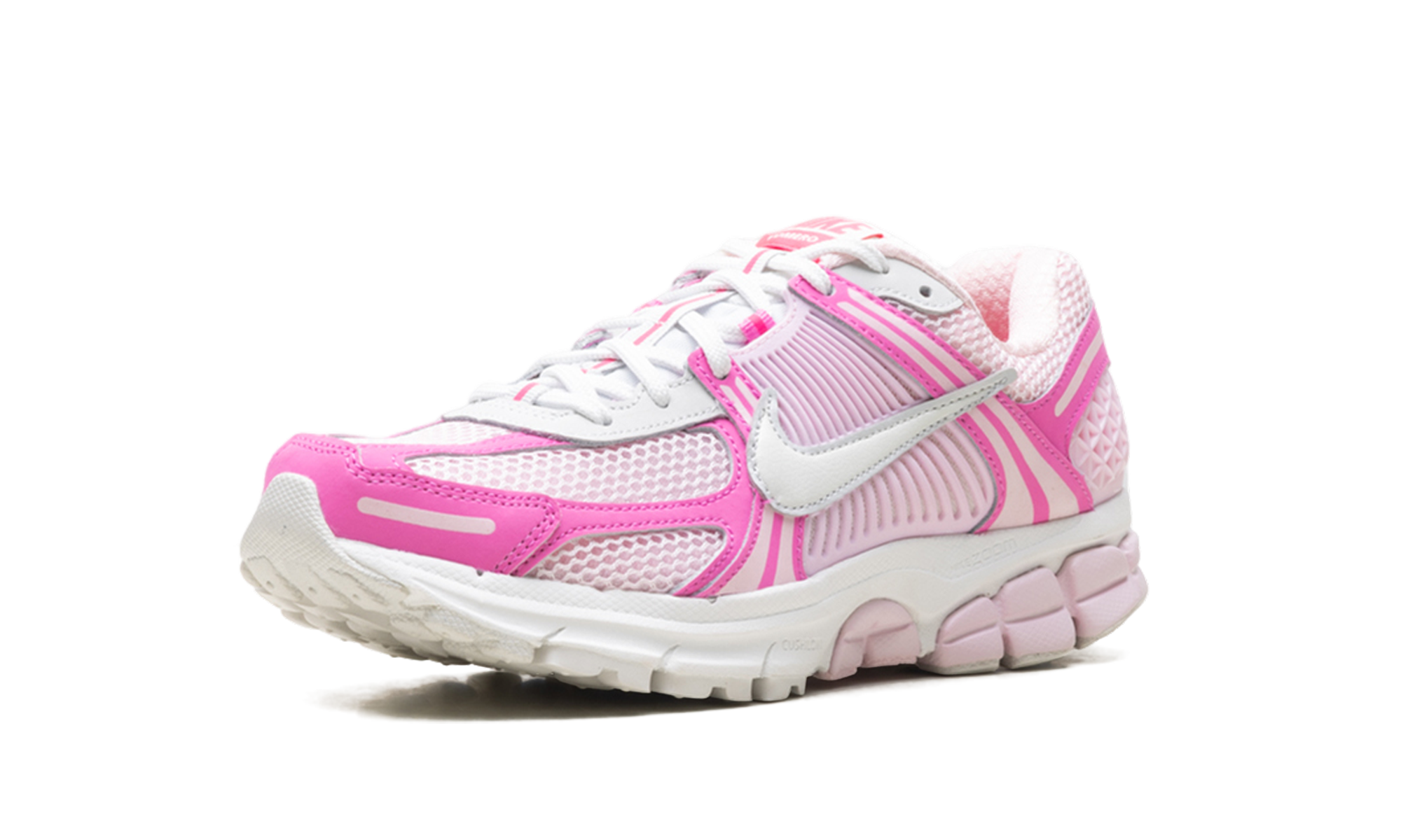 nike zoom vomero 5 hyper pink women s+IM2404-645+left diagnol single view