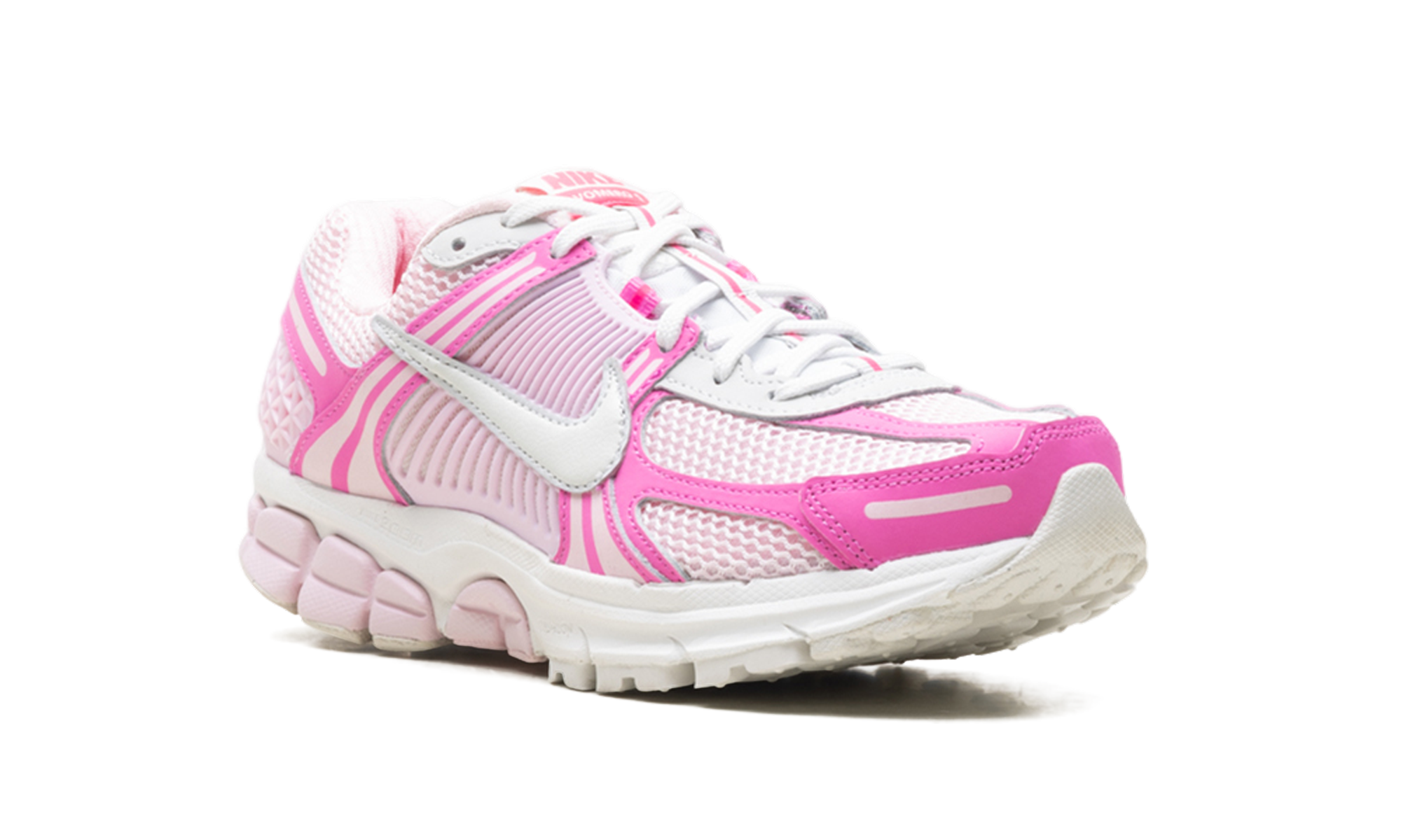 nike zoom vomero 5 hyper pink women s+IM2404-645+diagnol right view