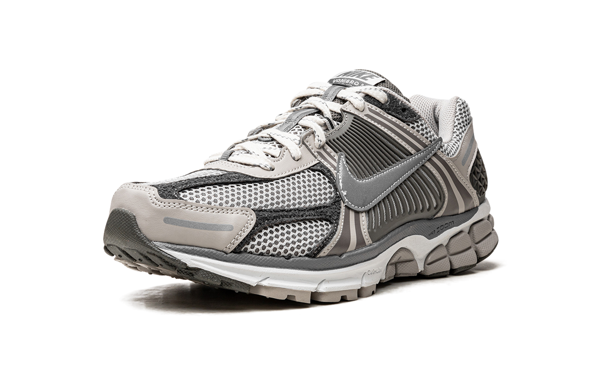 nike zoom vomero 5 iron ore flat pewter+FD0791-012+left diagnol single view