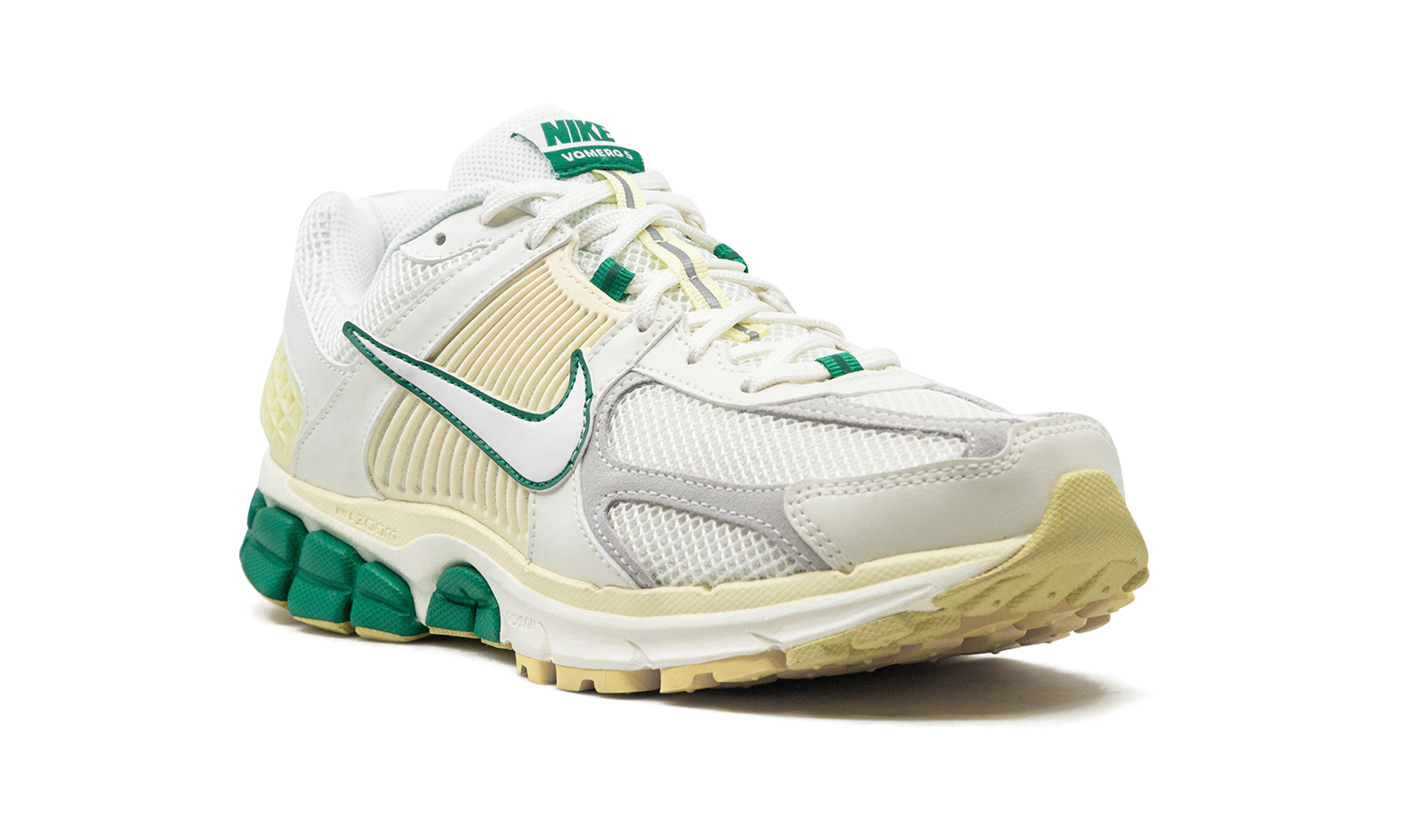 nike zoom vomero 5 malachite alabaster+FN8361-100+diagnol right view