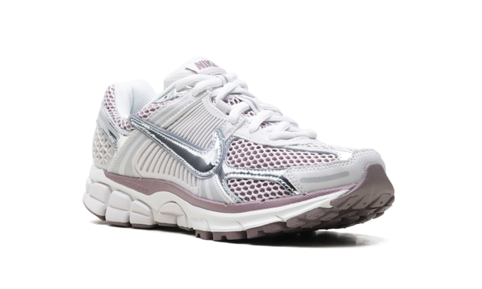 nike zoom vomero 5 metallic silver platinum violet women s+HV6417-001+diagnol right view