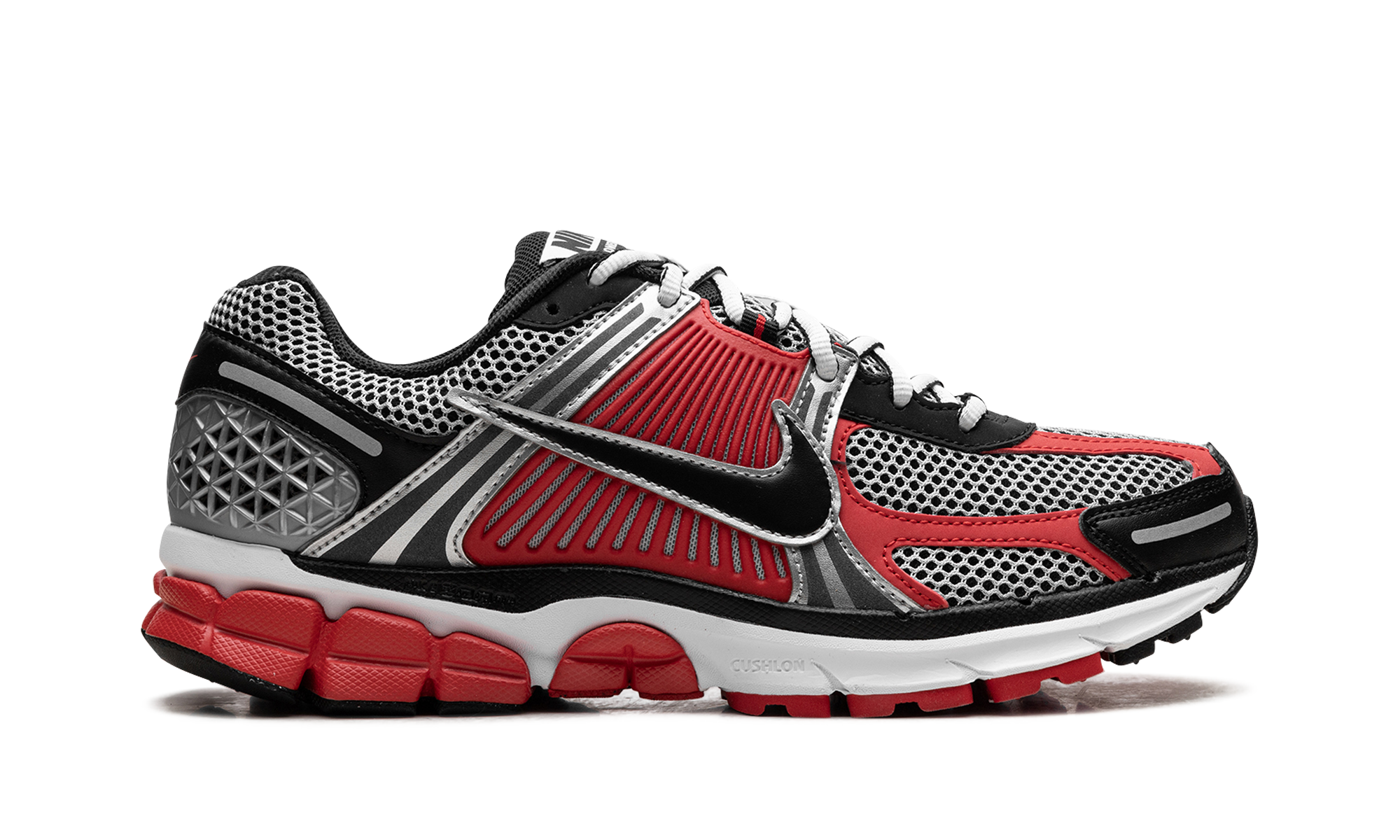 nike zoom vomero 5 metallic silver university red+HV0926-095+right view
