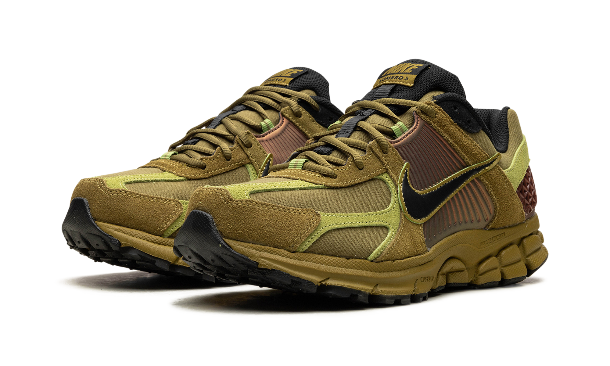 nike zoom vomero 5 pacific moss+FJ1910-300+diagnol left view
