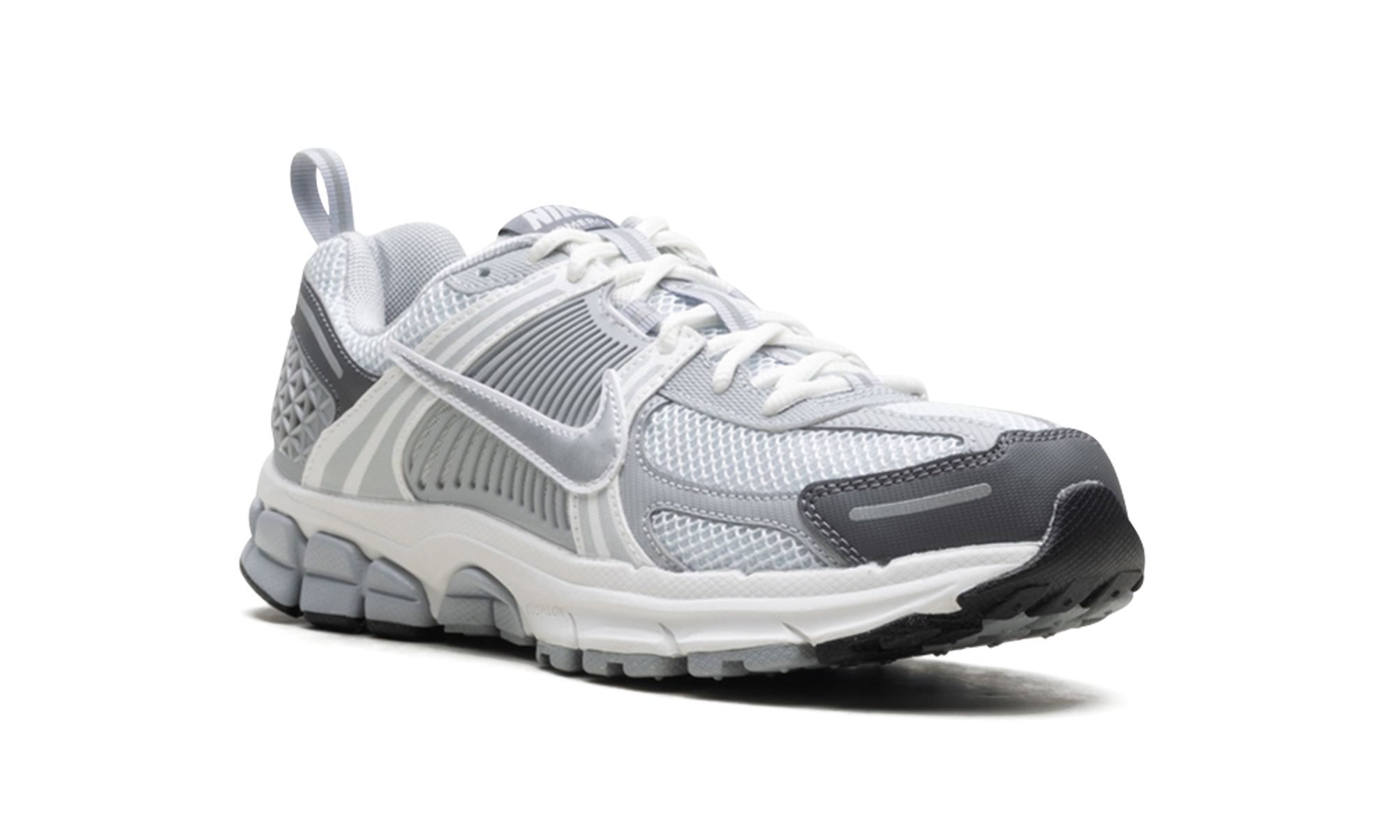 nike zoom vomero 5 pure platinum metallic silver gs+HF6998-002+diagnol right view