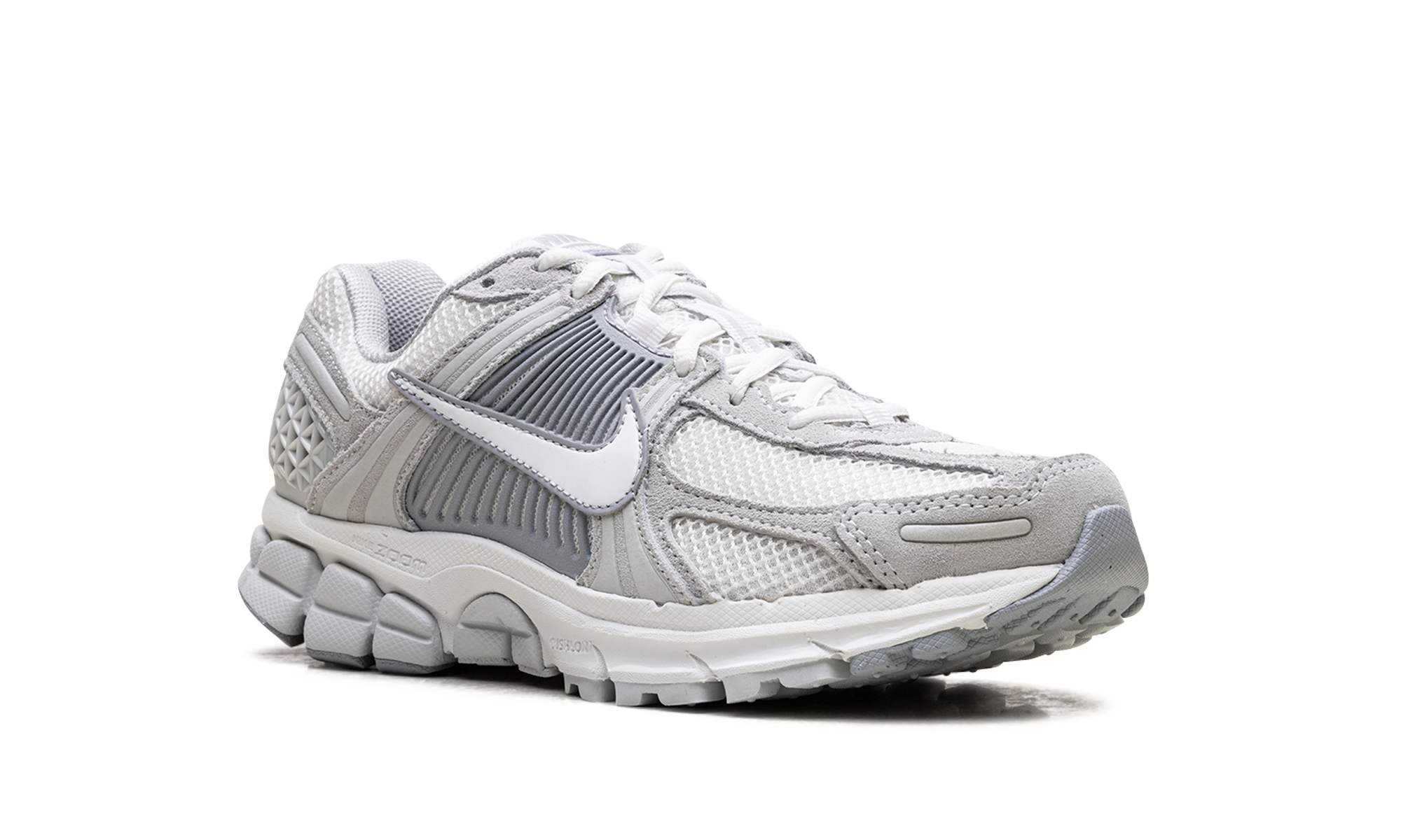nike zoom vomero 5 pure platinum platinum tint wolf grey summit white women s+HQ0458-001+diagnol right view