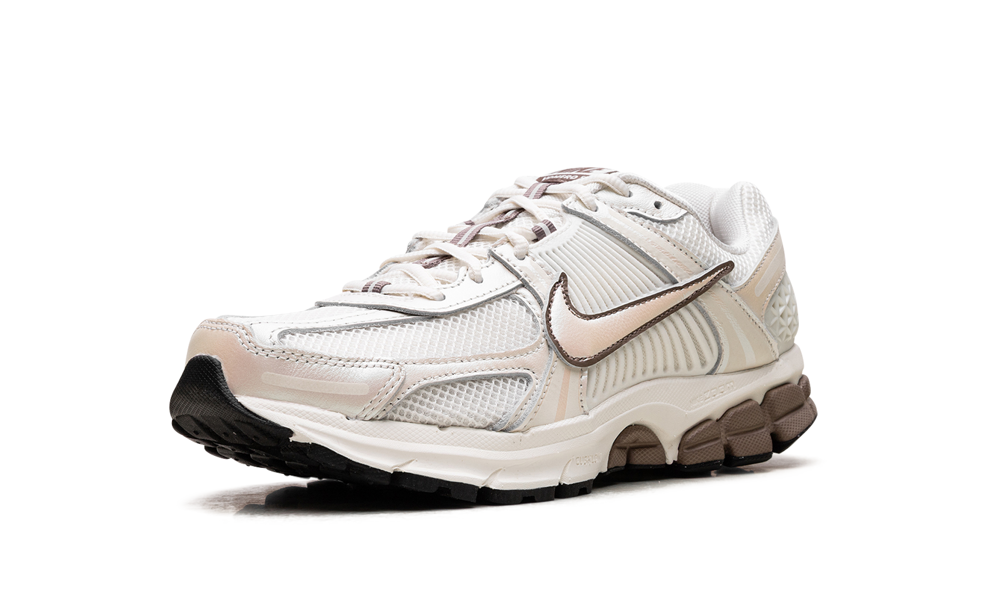 nike zoom vomero 5 sail mink brown black women s+IB8129-133+left diagnol single view