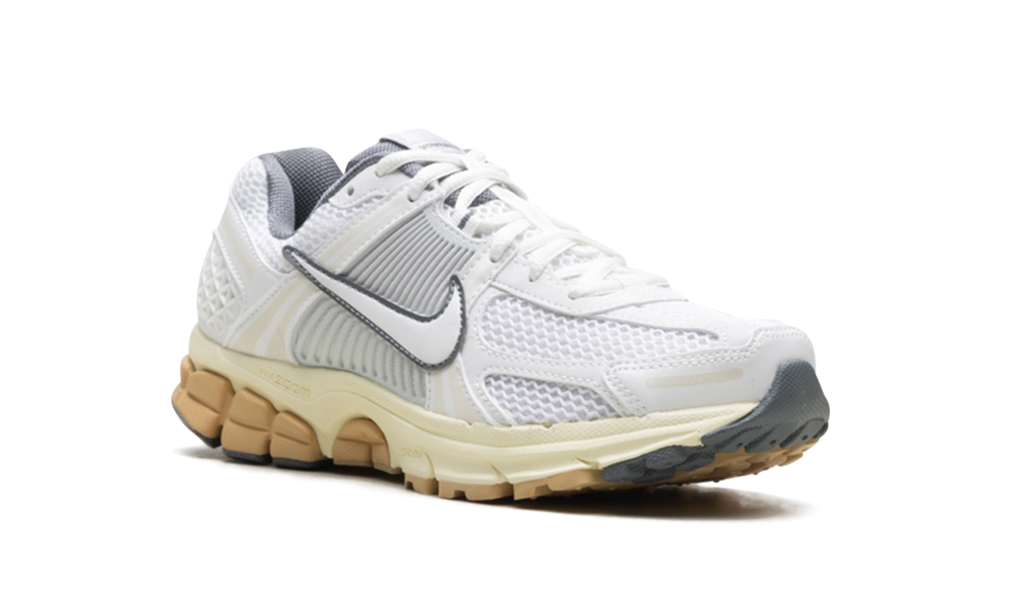 nike zoom vomero 5 summit white pure platinum women s+FJ2028-101+diagnol right view