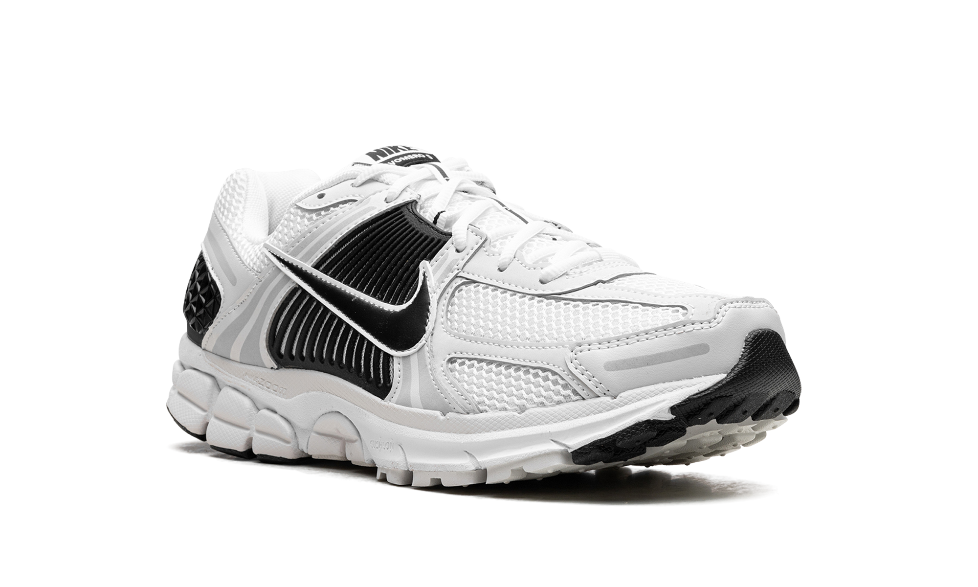 nike zoom vomero 5 white black+FB9149-101+diagnol right view 1