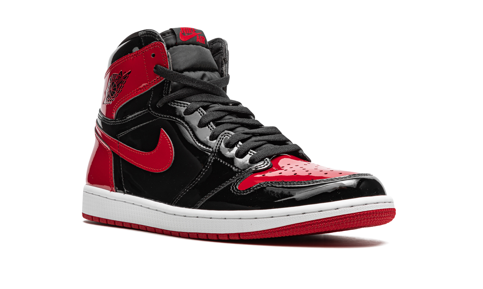 jordan 1 retro high og patent bred+555088-063+diagnol right view