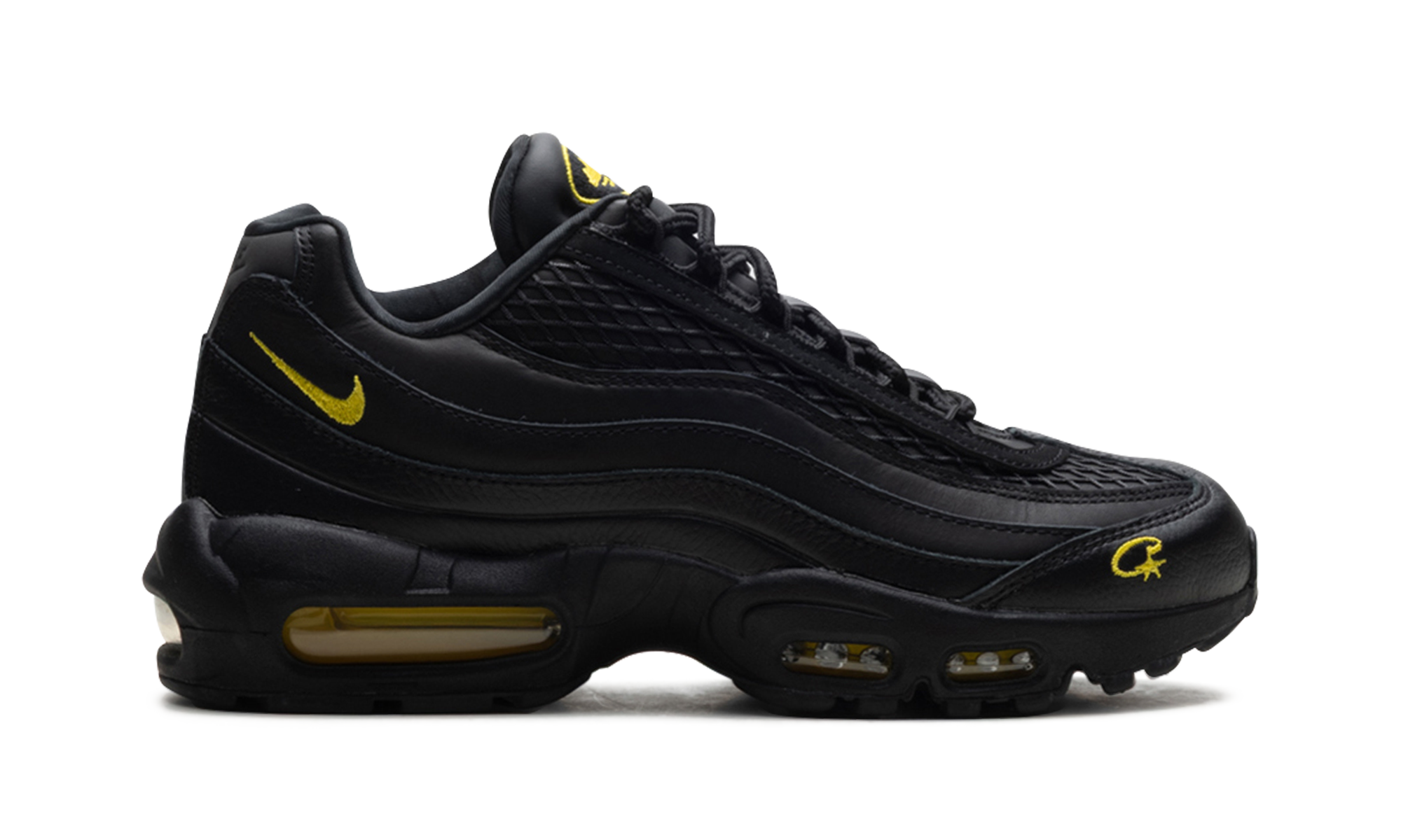 nike air max 95 corteiz honey black+FB2709-003+right view