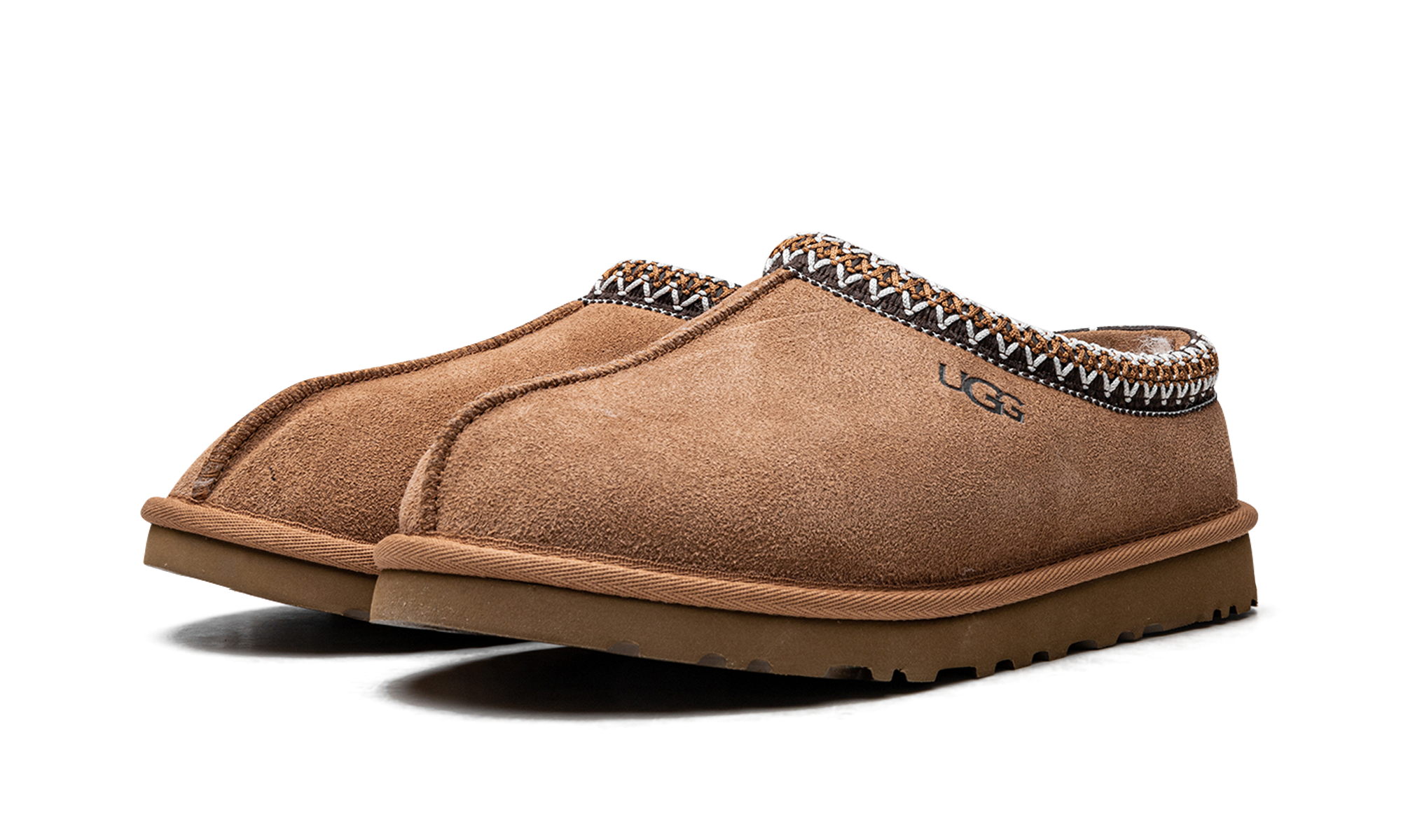 ugg tasman slipper chestnut+5950-CHE+diagnol left view