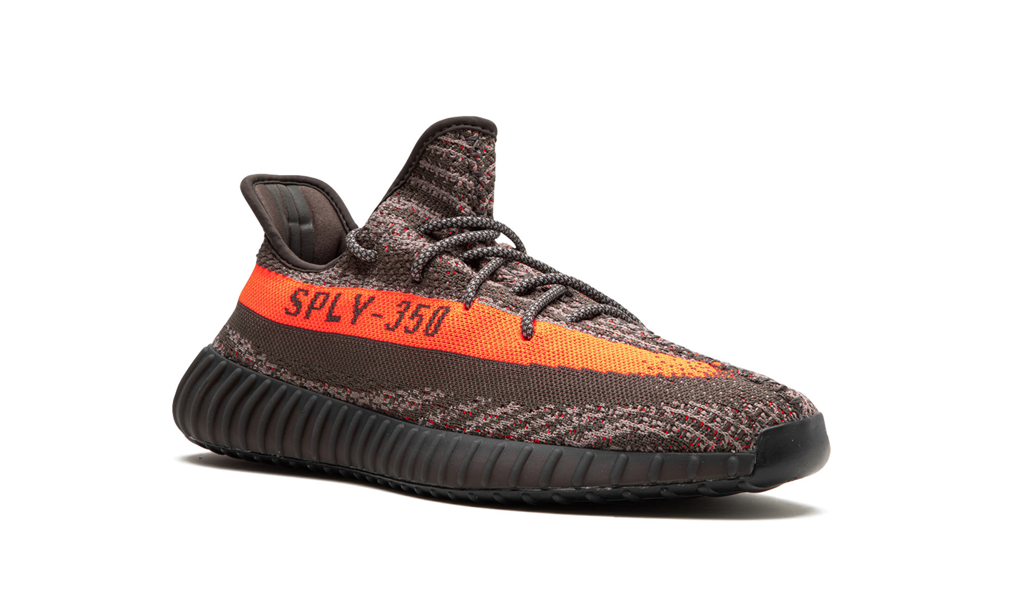adidas yeezy boost 350 v2 carbon beluga+HQ7045+diagnol right view