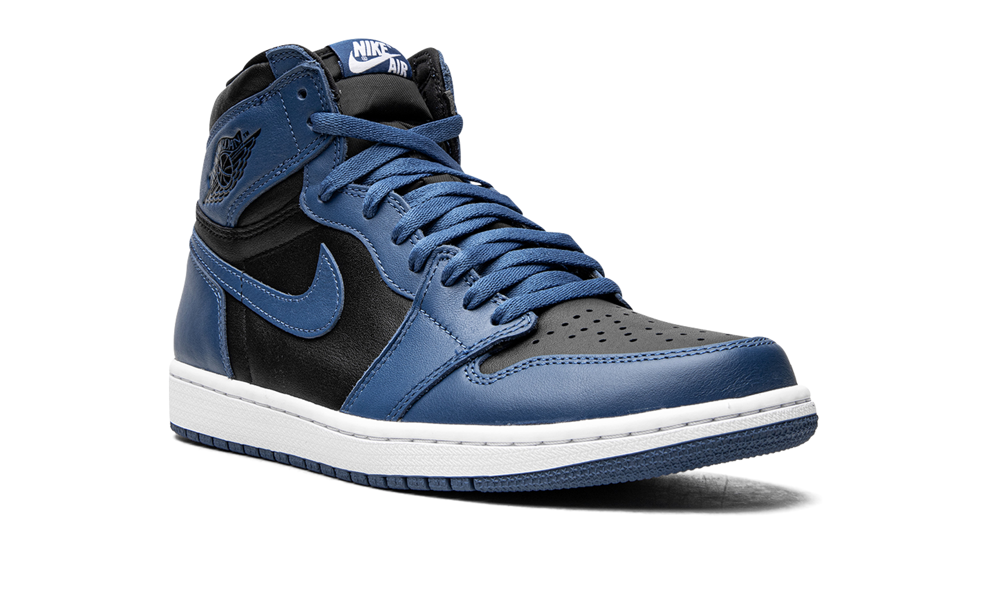 jordan 1 retro high og dark marina blue+555088-404+diagnol right view
