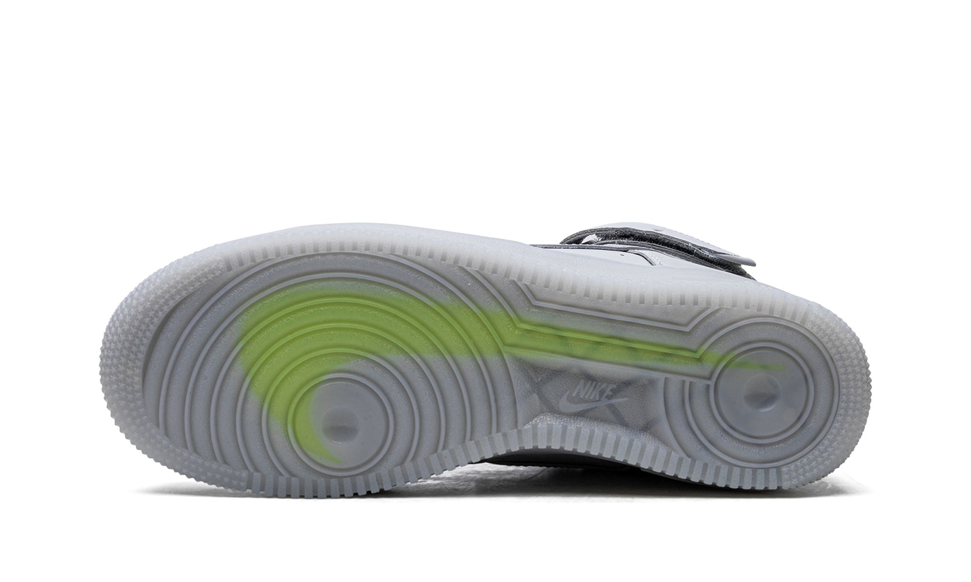 nike air force 1 high wolf grey+DZ5428-001+bottom view