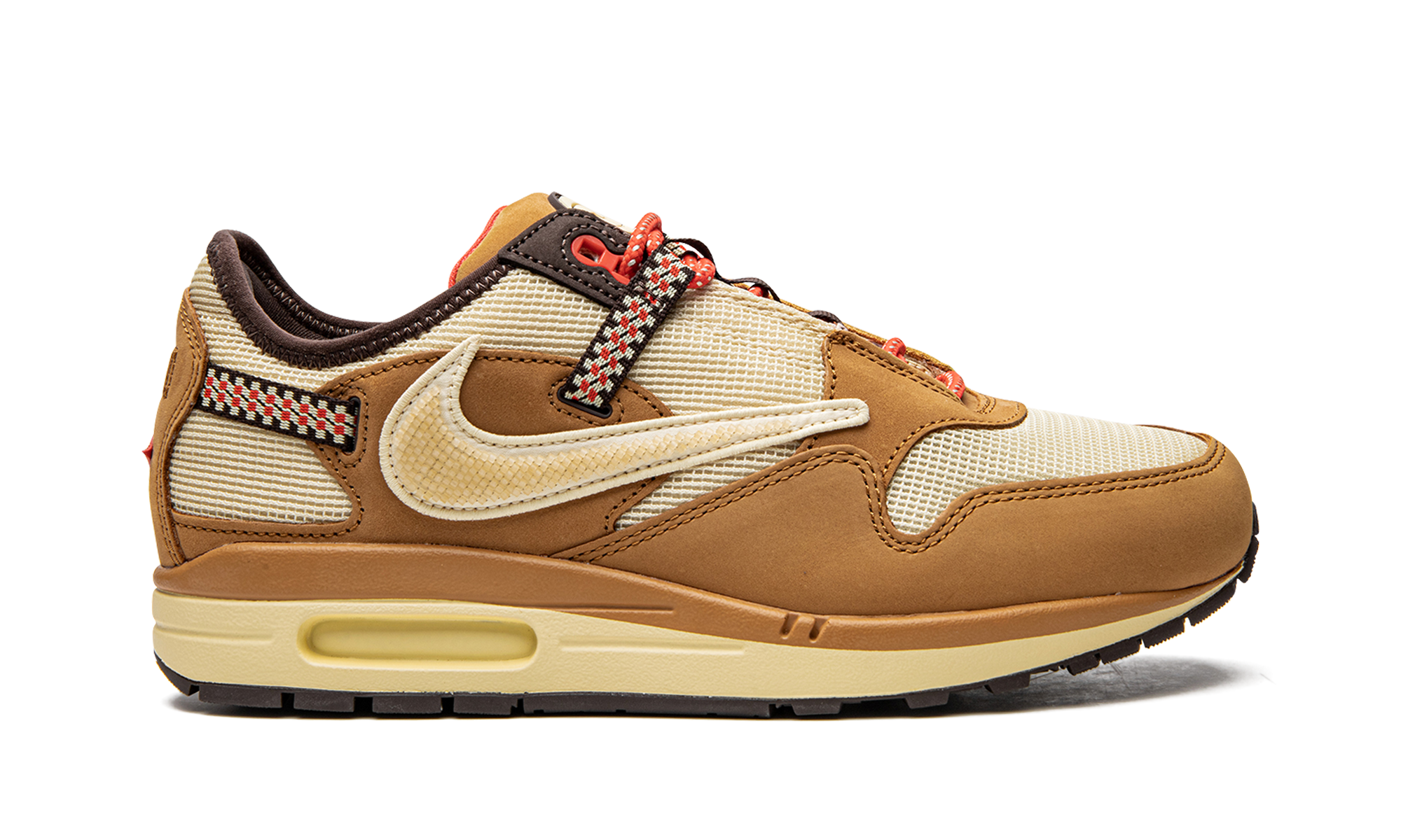 nike air max 1 travis scott cactus jack wheat lemon drop+DO9392-701+right view