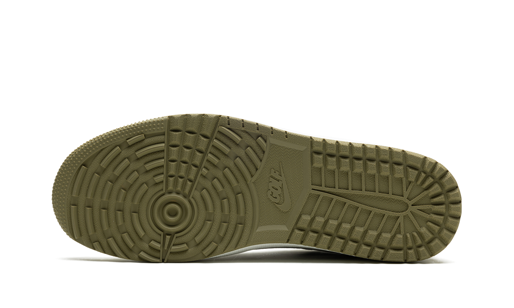 jordan 1 retro low golf travis scott neutral olive+FZ3124-200+bottom view